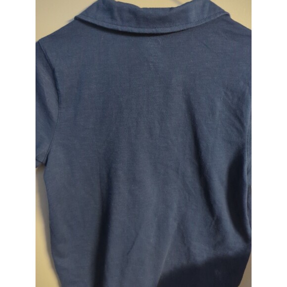 Wonder Nation Boys Polo – Husky Size Large 10‑12, Blue Cove, Polo Uniform Shirt - Picture 6 of 8